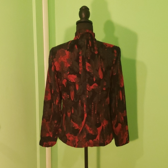 Coldwater Creek Floral Dress Jacket - Picture 3 of 8